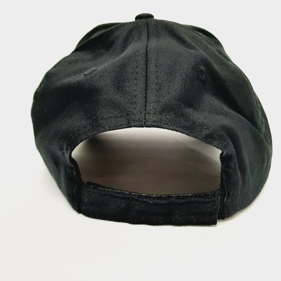 US Marine Corps Sergeant Men's Hat Ball Cap One Size Black 100% Cotton - Picture 4 of 4